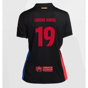 Barcelona Lamine Yamal #19 Replika Udebanetrøje Dame 2024-25 Kortærmet